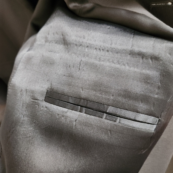 100%Wool Kenneth Cole Suite Blazer 44 / 38 Luxury Office Formal - Picture 13 of 14